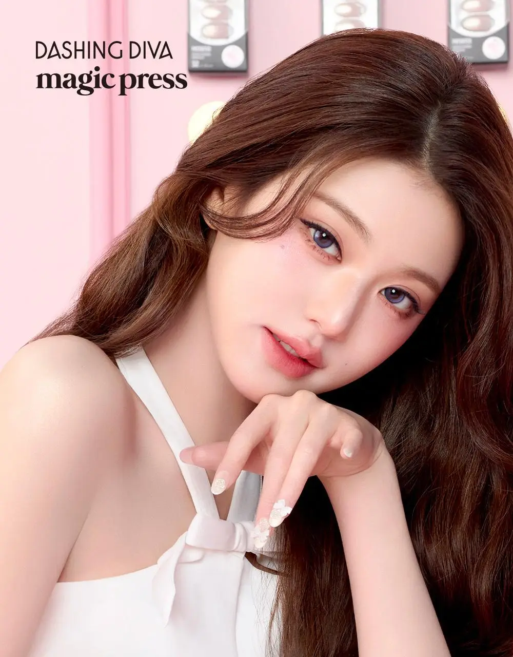 [장원영실착] 데싱디바 매직프레스 프리미엄 로즈멜트 상세페이지 1